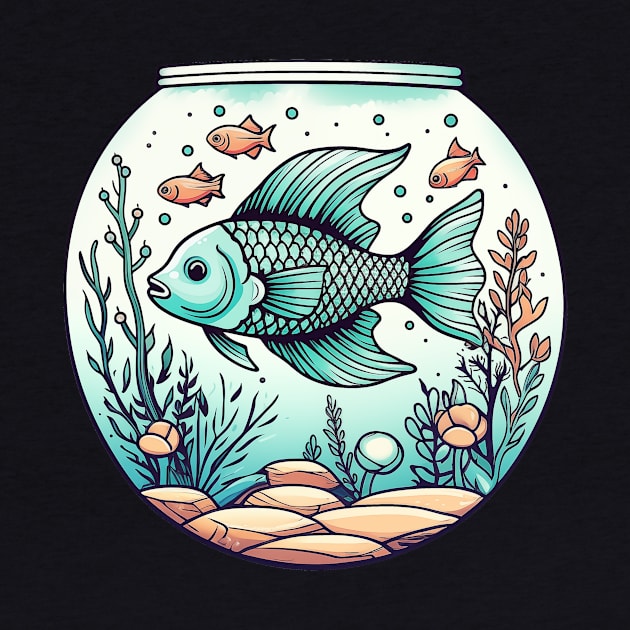 Aquariums are so addictive | Fish Tank Doodle! by Malinda